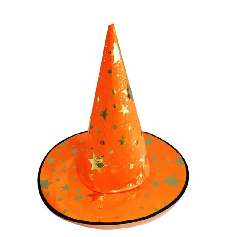 Funny Witches Caps Fancy Dress Ribbon Witch Hat Party Hats Cosplay Costume Accessories Halloween Decor Hot Sale | Детская одежда и
