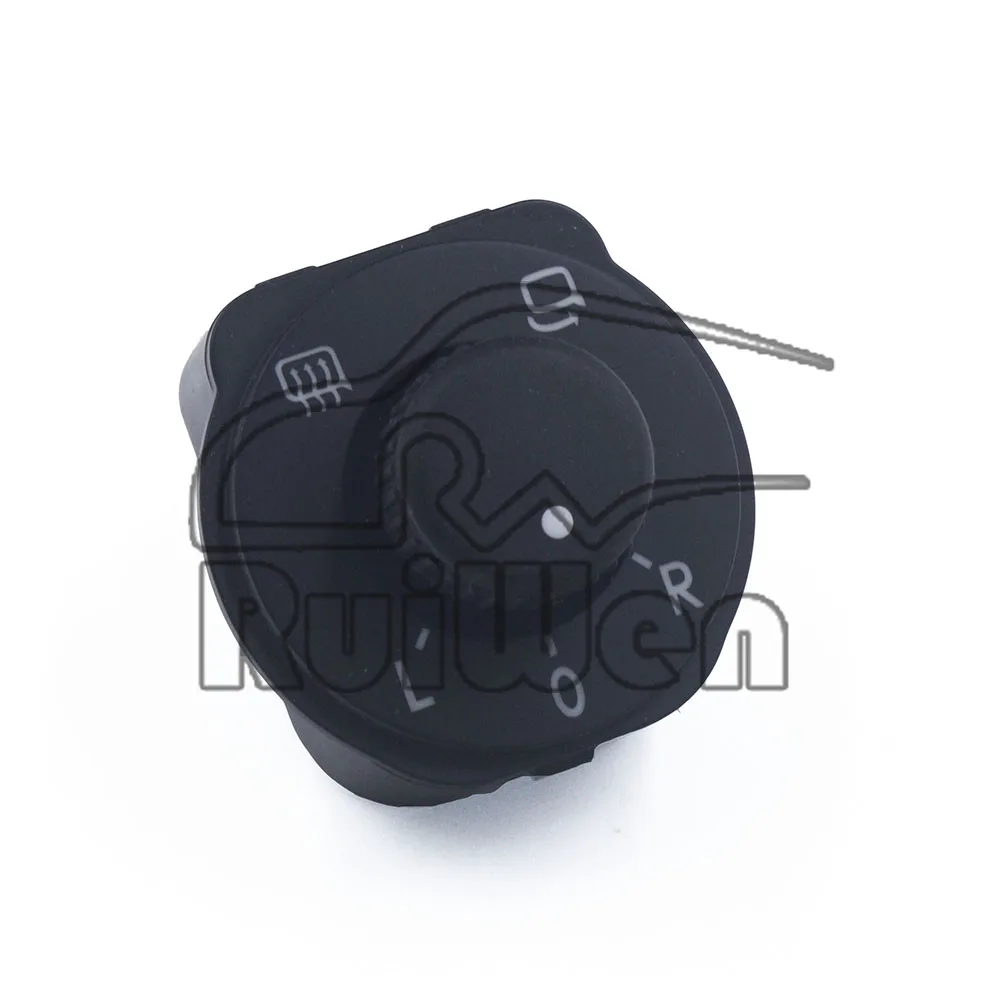 With Floding Зеркало заднего вида Управление переключатель для VW Polo 2010 2011 2012 2013- OEM 6R1959565F 6R1 959 565F 6R1959565A - Цвет: With Floding