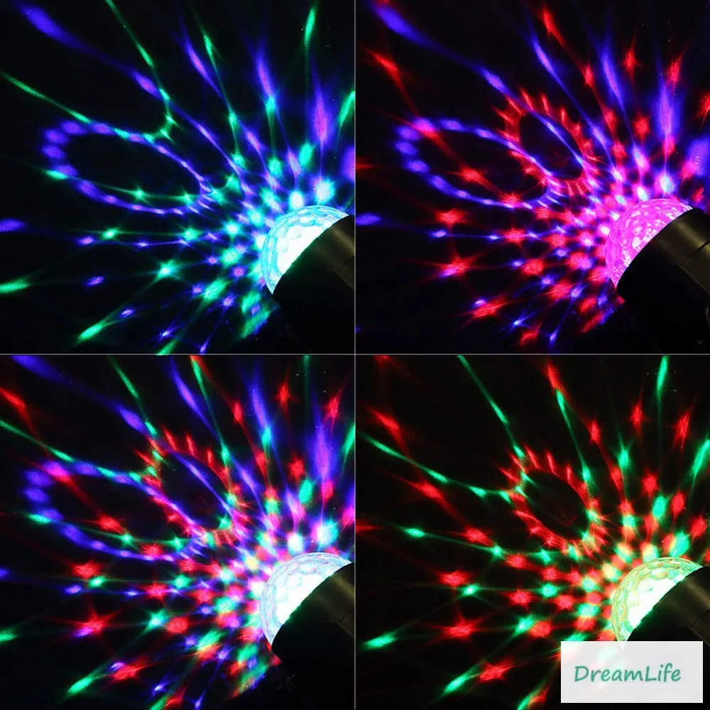 Светодиодный сценический мини-светильник с голосовым управлением 5 Вт 10