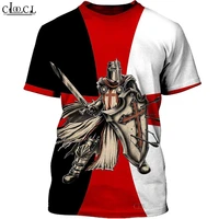 hx popular knights templar newest t shirt 3d print tops harajuku fashion tees women mens t shirt clothing drop shipping