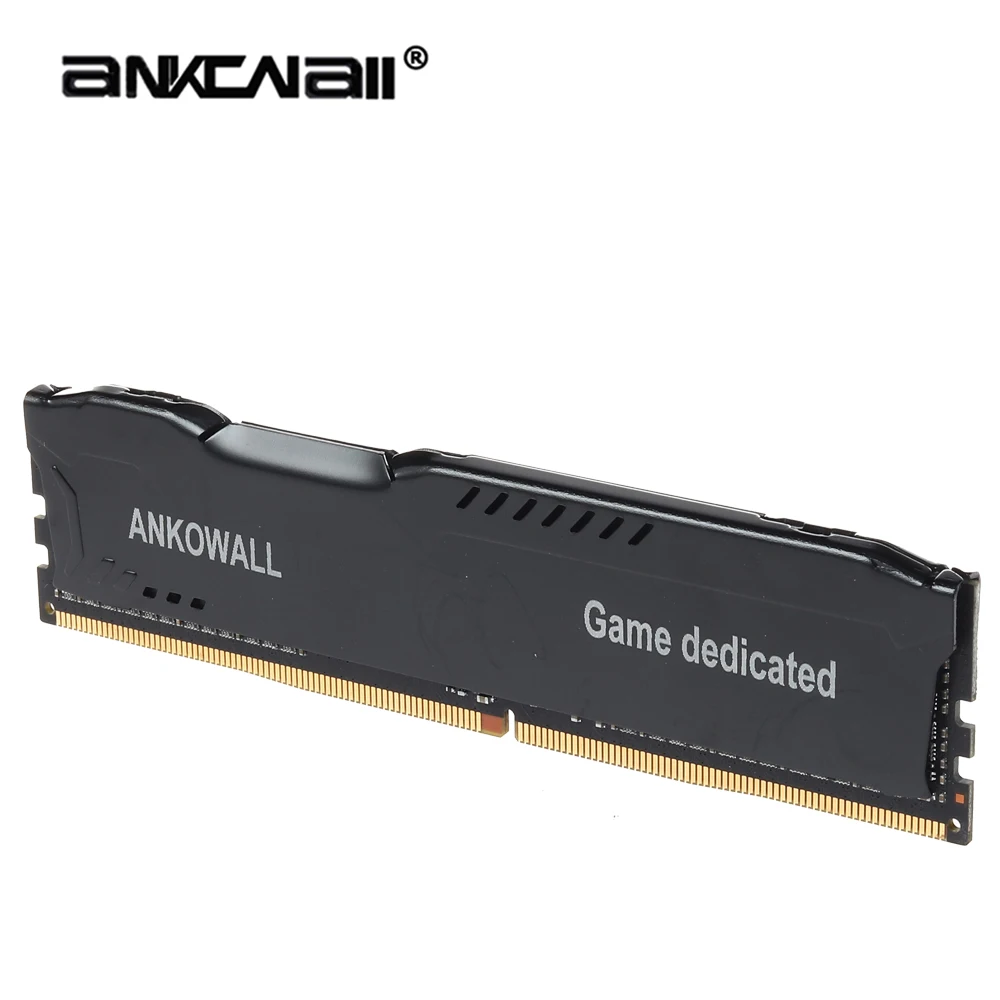 ANKOWALL ddr4 ram4GB 8GB 16GB 2133 2400 2666 MHZ DIMM память для настольного компьютера с поддержкой