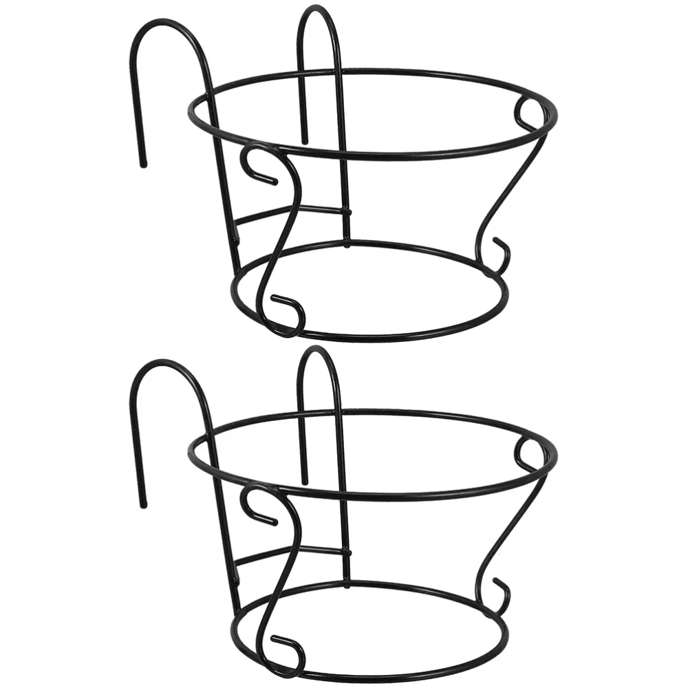 

2PCS Hanging Wall Planter Decorative Wall Planter Farmhouse Rustic Flower Pot