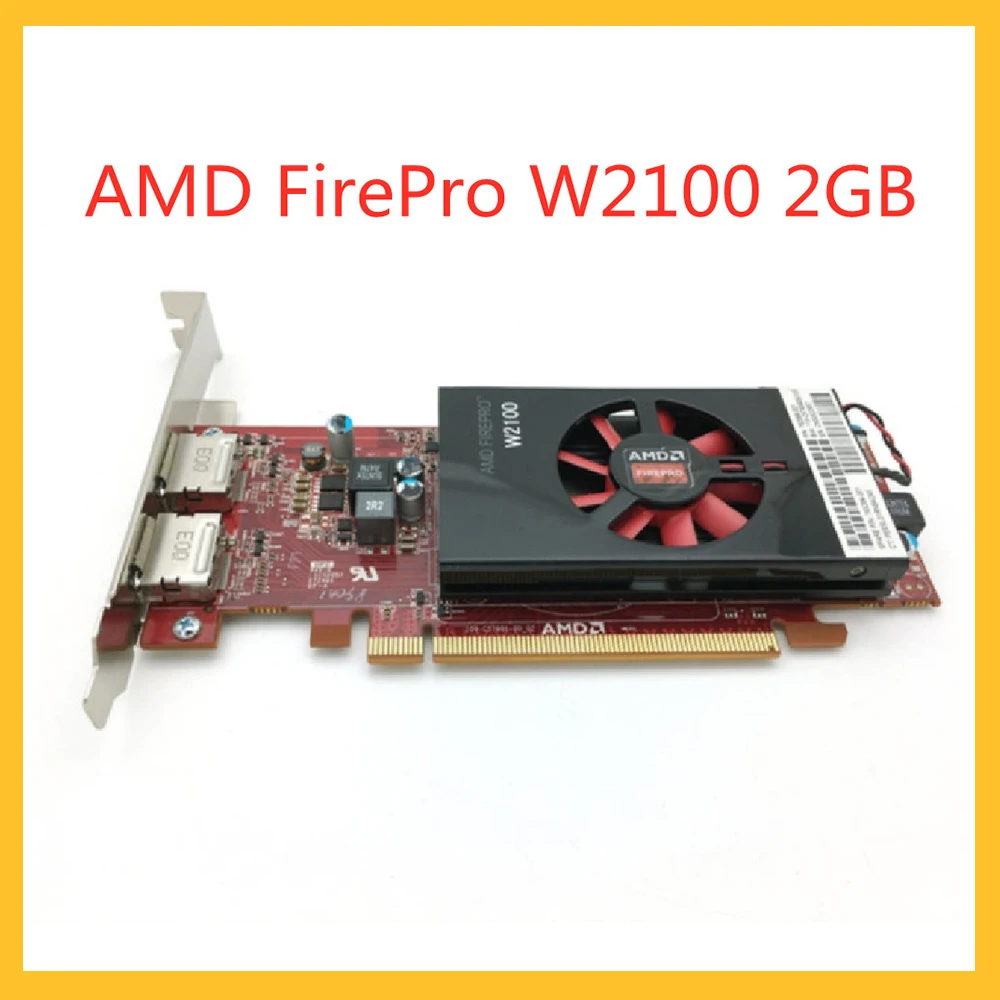 

Оригинальная графическая карта FirePro W2100, 2 Гб для AMD, профессиональный дизайн с несколькими экранами, 3d-моделирование, визуализация
