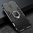 Чехол с кольцом-держателем для Pocophone F1, противоударный чехол для телефона Xiaomi Poco F1, F2 PRO, X3, NFC, X2, M2