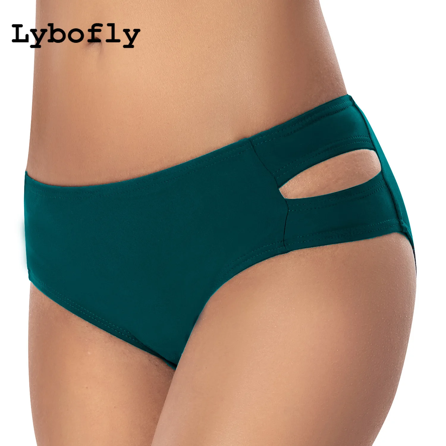 Раздельные бразильские стринги Lybofly из двух частей бикини купальный костюм