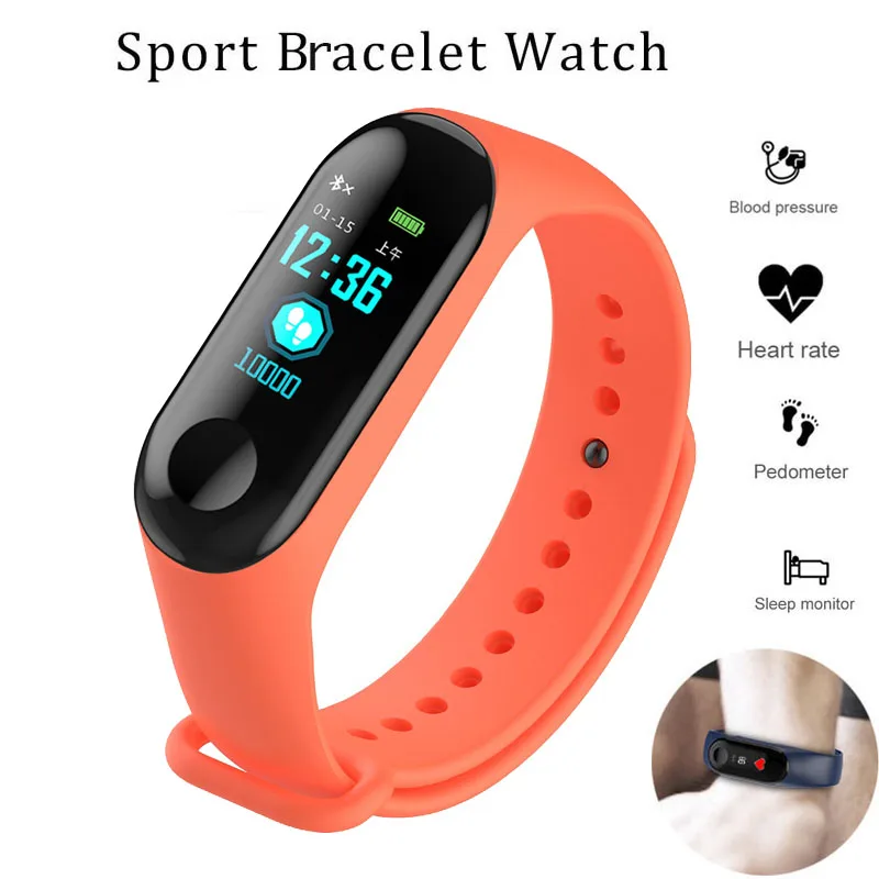 Умные часы M3 для мужчин и женщин подходящие жизни водонепроницаемые с камерой