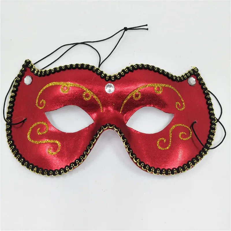 Сексуальная маска для косплея EVA блестящая пудра лицевая в виде кошки женщин