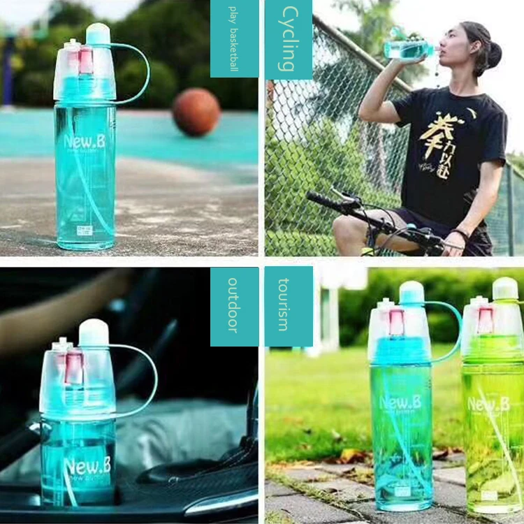 Originality Spray Cup Aquarius Motion Kettle Readily Cup Portable Bring Cover Use sports Water bottle Plastic Cup drinkware