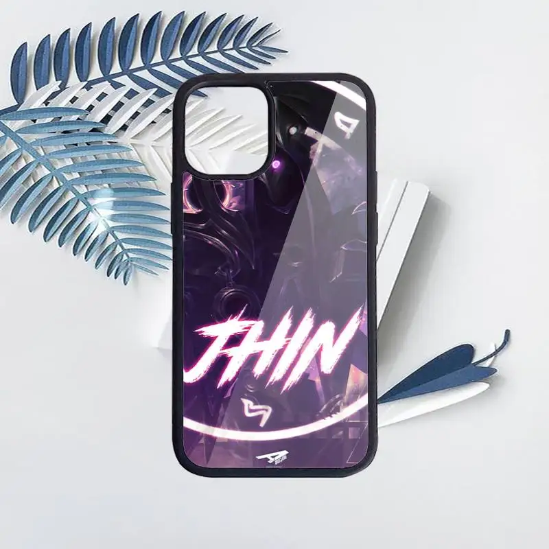 

Lol The Virtuoso Khada Jhin Phone Case for iPhone 11 12 pro XS MAX 8 7 6 6S Plus X 5S SE 2020 XR Hard PC