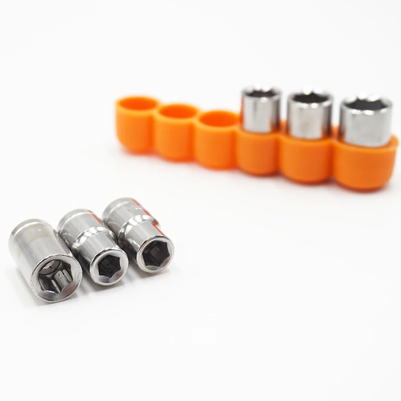 6 шт. 1/4 &quot6 35 мм шестигранный ключ Набор торцевых головок адаптер Метрическая 5-13