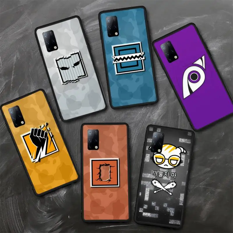 

Rainbow Six Siege Phone Case for Huawei P40 P30 P20 P10 P9 P8 Pro lite Plus P SMART 2019 9 lite 2016 cover