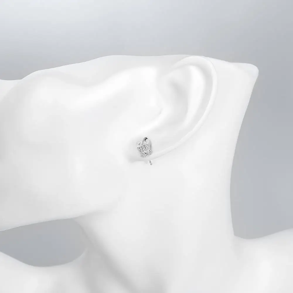 

INALIS Vintage Owl Shaped Earrings Silver Color Earrings For Women Fashion Jewelry Best Selling Valentine Day Wedding Gift