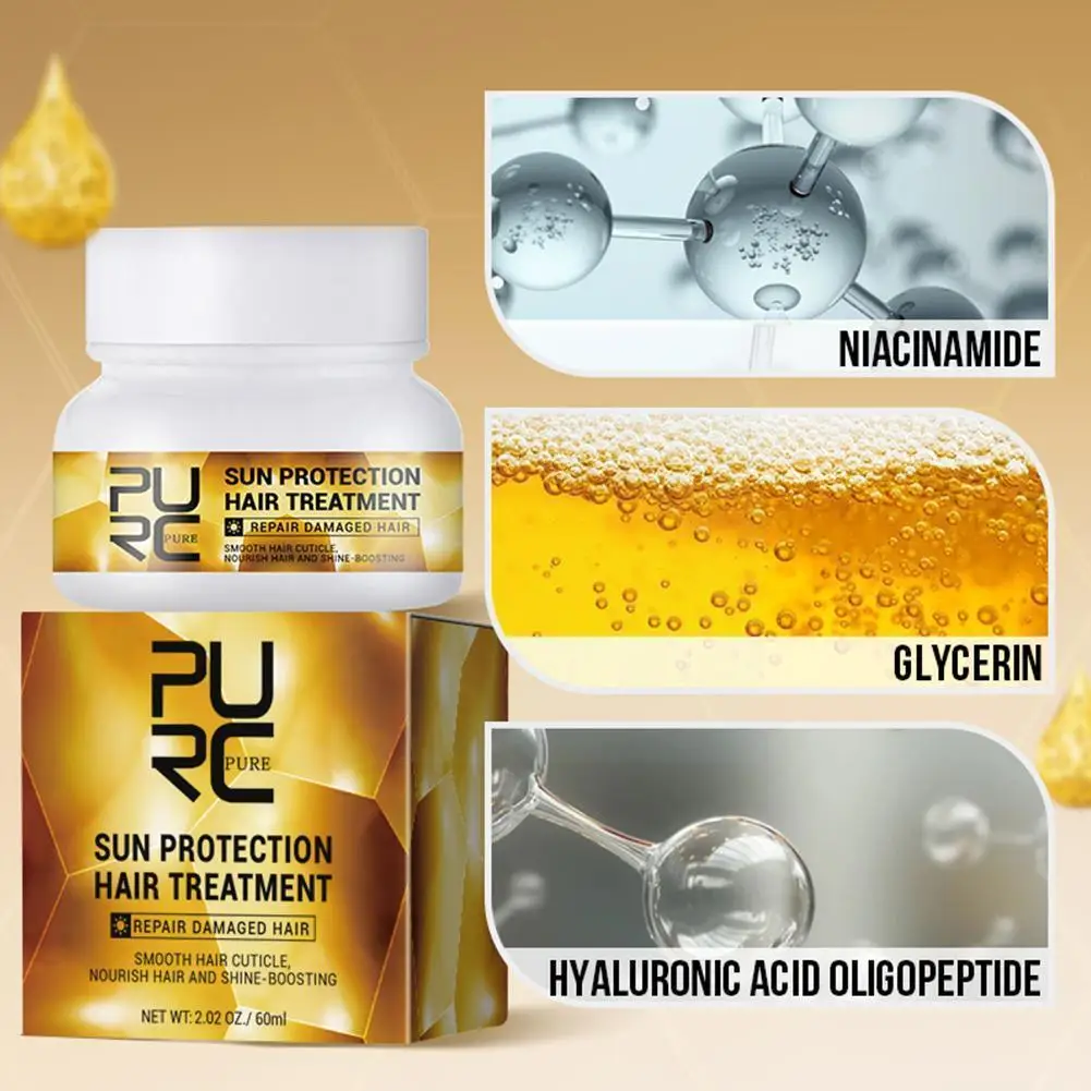 

60 мл Новая защита для волос ремонт корней волос восстанавливает увлажнение мягкая кожа ремонт волос для женщин Y5c1