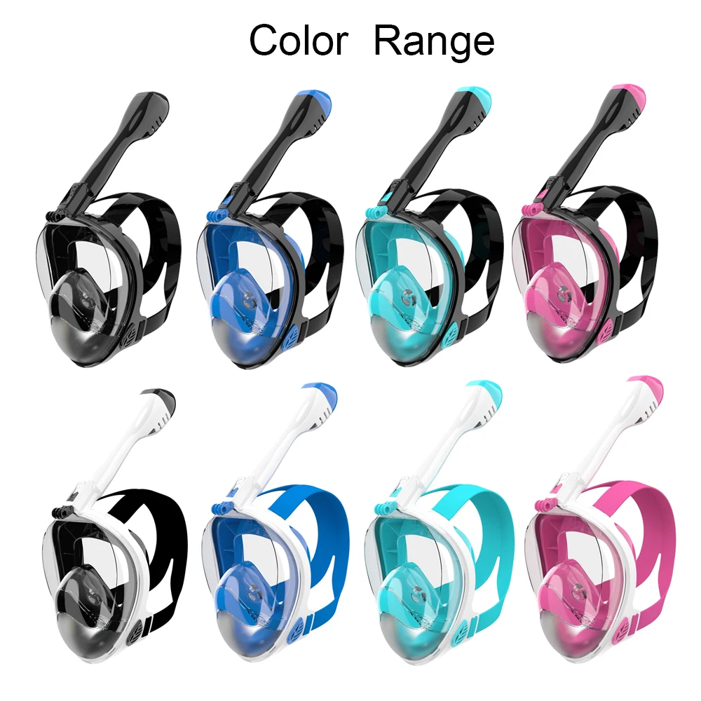 Быстро на русский! Подводная маска для дайвинга противотуманная Полнолицевая