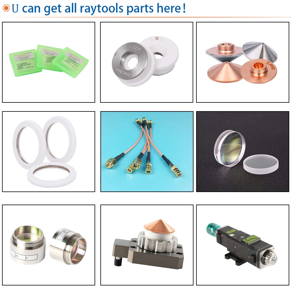 LSKCSH Precitec Raytools Empower BT230 240 волоконная Лазерная режущая машина сопло Dia32mm высота 15 мм