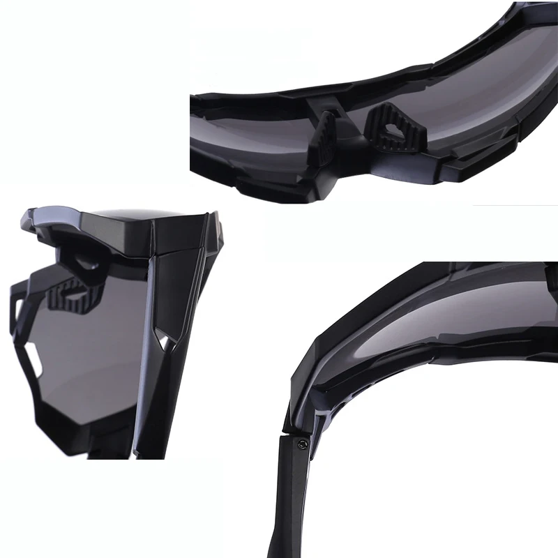 Мужские велосипедные очки ветрозащитные цветные солнцезащитные UV400 блокирующие