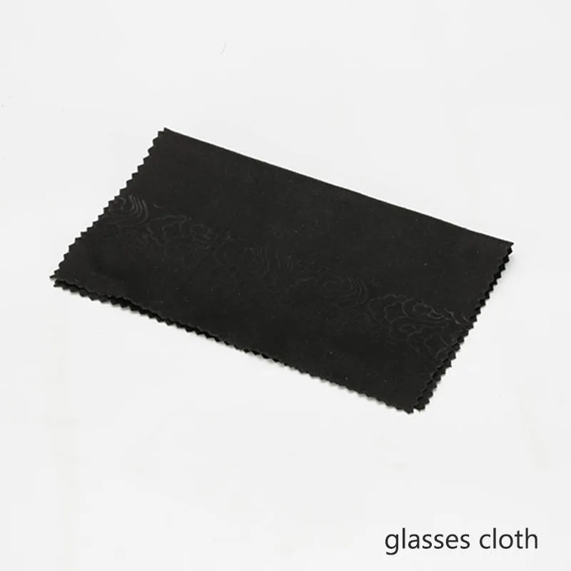 1 комплект переносные очки тканевый Кожаный Чехол для очков Черный дорожный