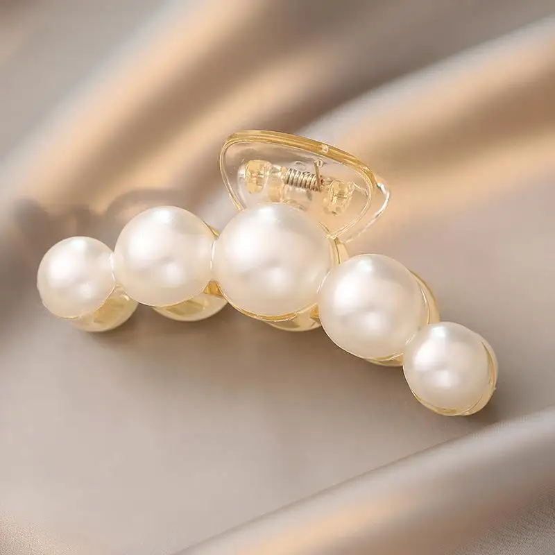 

Surflove Pearl Edge Clip Combination Clip Five-Piece Suit Female Hair Accessories Fashion Simple Female Banquet Event Accessorie