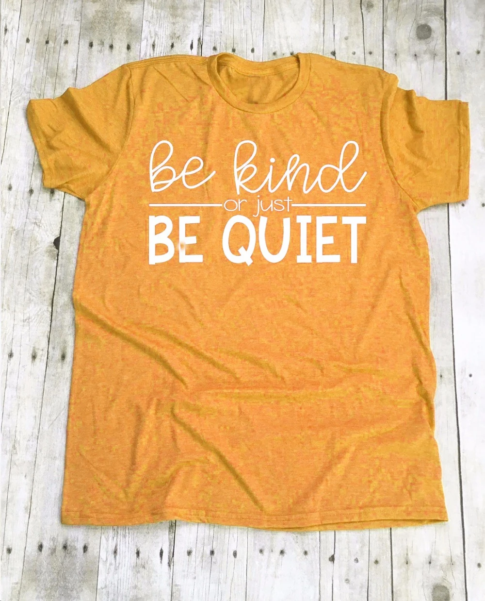 Футболка с надписью Be kind or just be женская модная футболка quiet забавный слоган |