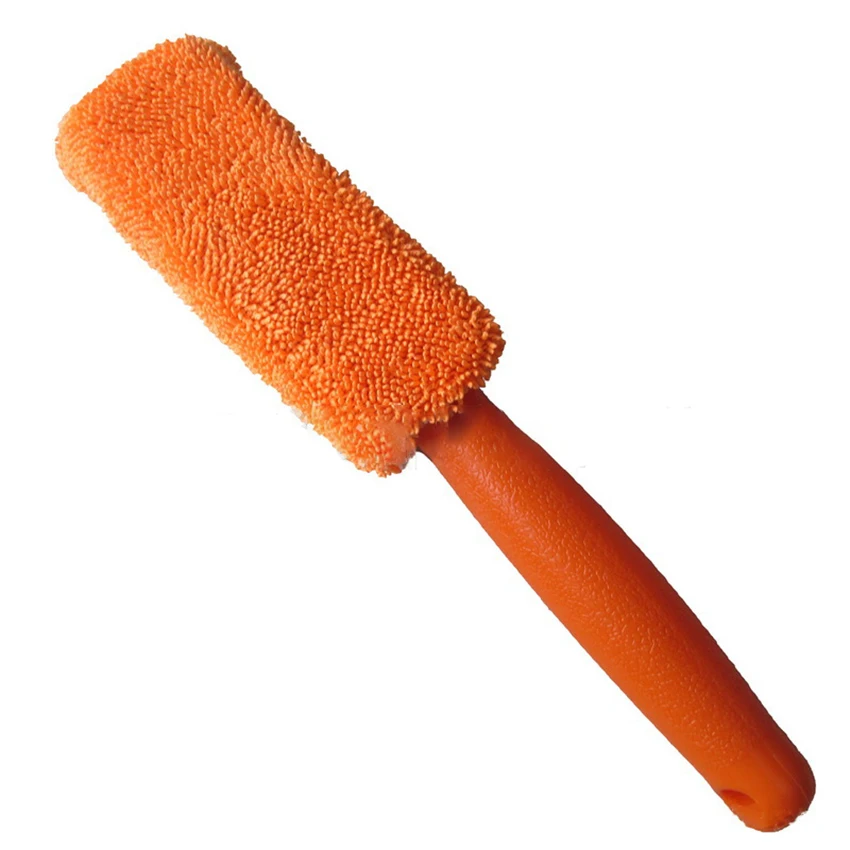 

Car Wheel Brush Wheel Tire Cleaning Brush Microfiber Car Wheel Detailing Brush Cleaning Wash Tool for Car Motorcycle Vehicle