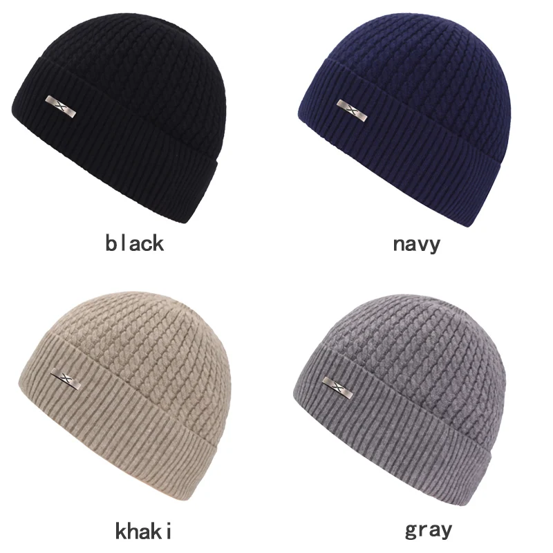 Модная зимняя шапка женская вязаная женские и мужские зимние шапки для мужчин