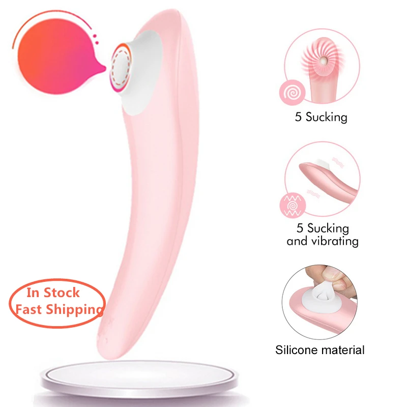 Оральный Вибратор на присосках вибратор для клитора 10 скоростей Стимулятор
