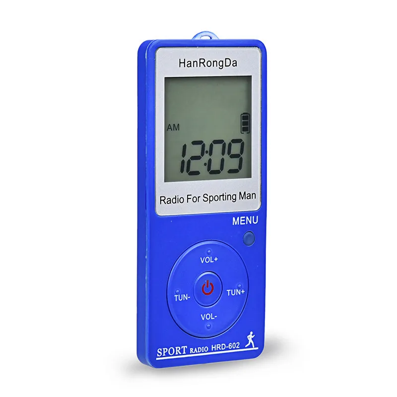 Уличный Портативный радиоприемник FM/AM радиочастотный диапазон с ЖК-дисплеем и
