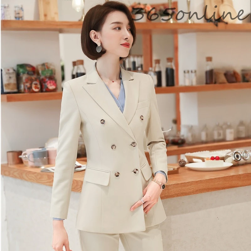 Высокое качество ткань Новинка абрикос OL стили Осень Зима Формальные блейзеры