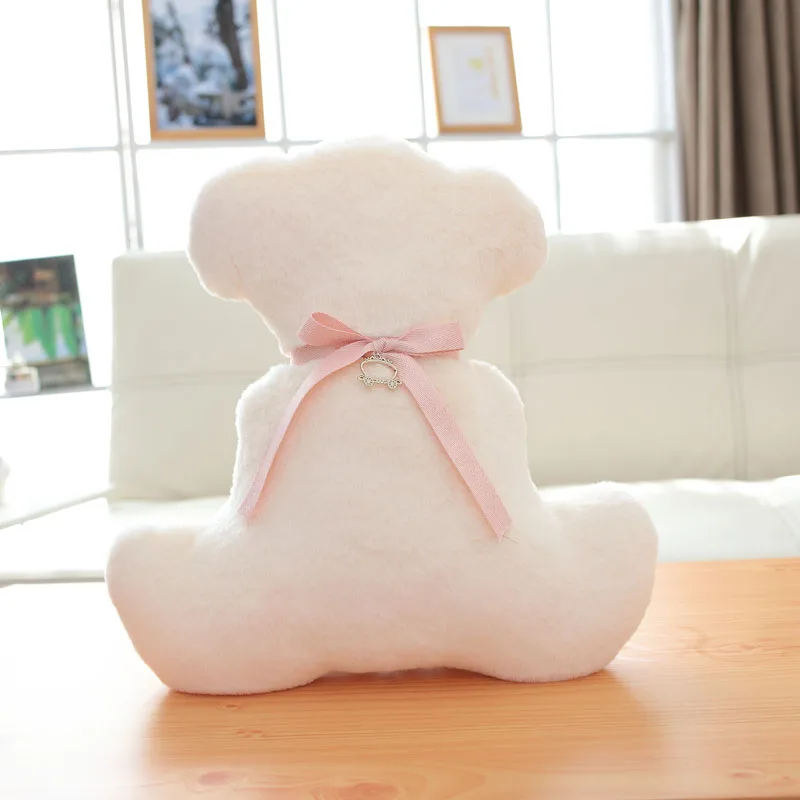 Новинка креативная мягкая плюшевая подушка в виде медведя с видом сзади плюшевые