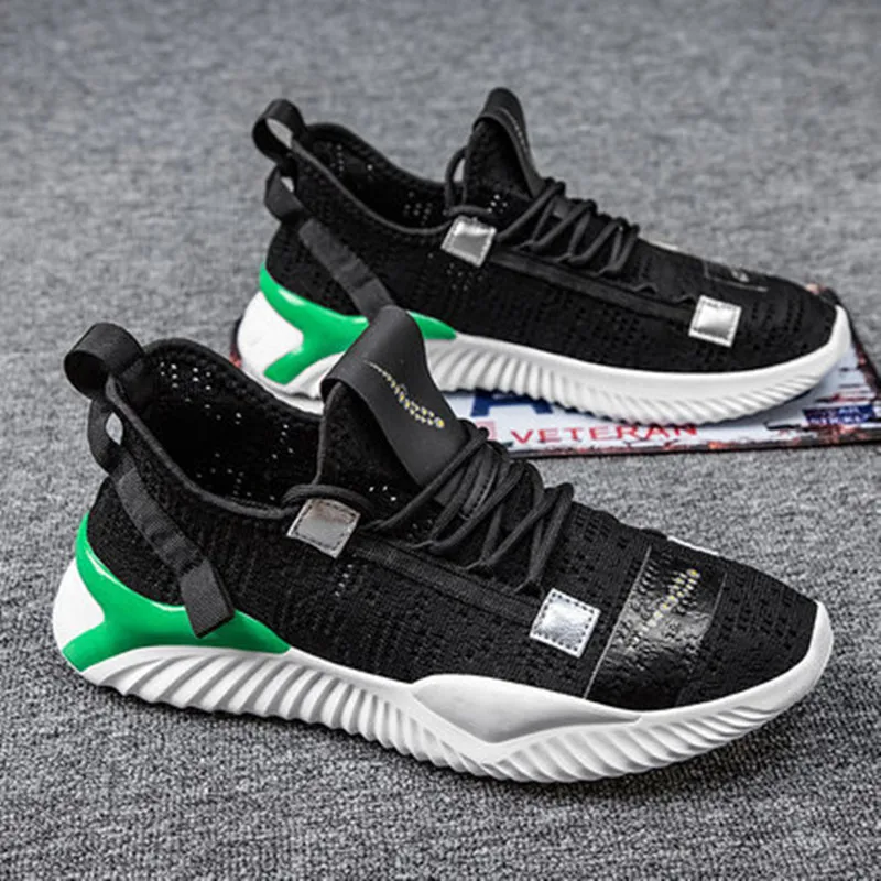 

Men Shoes Breathable Platform Sneakers Fashion Thick Soles Comfortable Fashion Mesh Running Shoes Casual Shoes