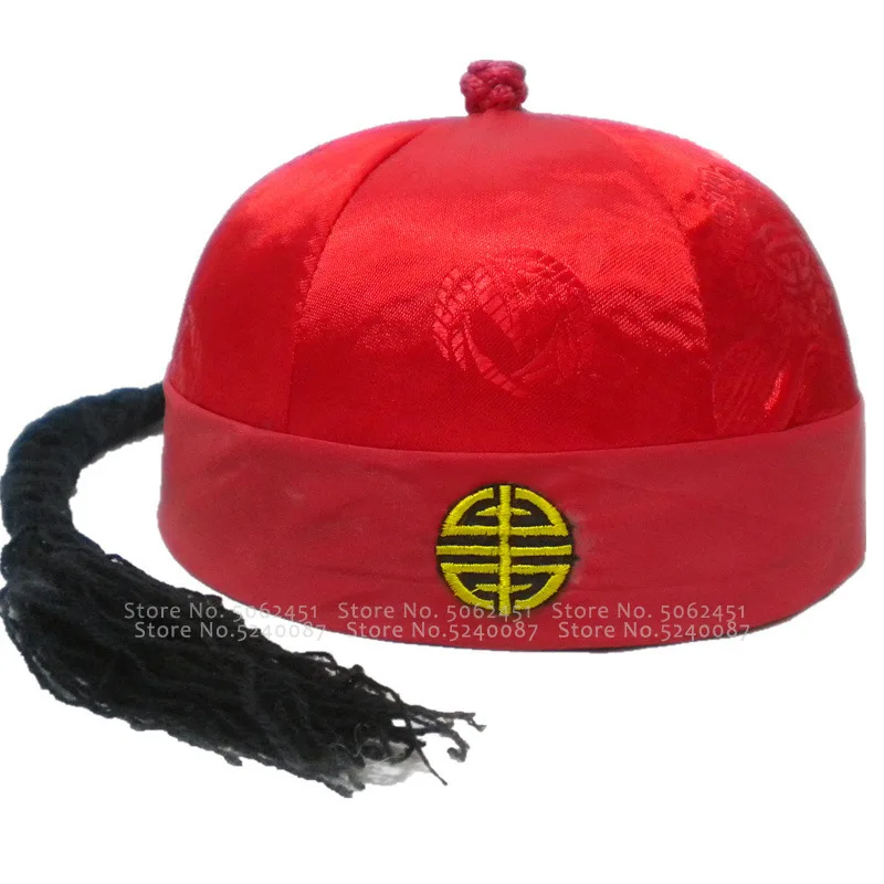 Традиционный китайский Стиль Древний принц Ретро шапка для взрослых и детей с