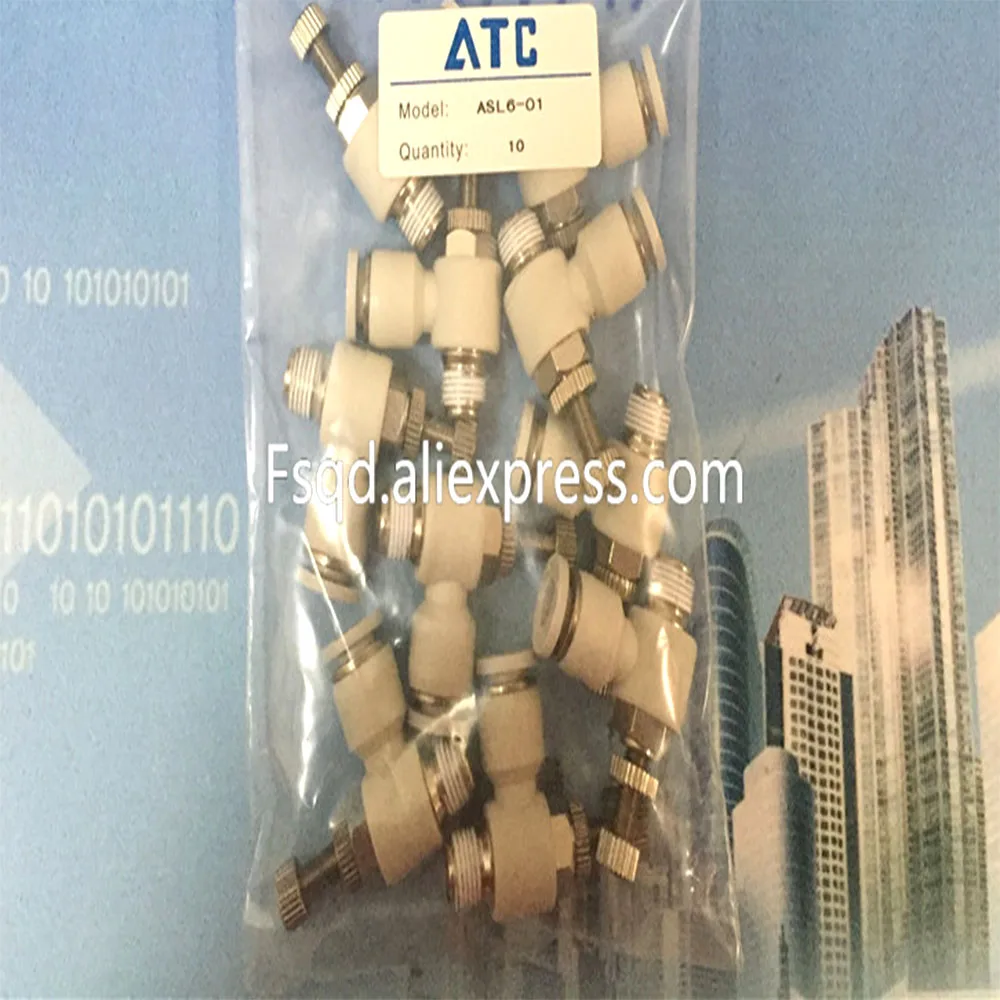 SL6-M5 SL6-01 01B 02 02B 03 03B 04 04B Airtac коннектор. Пневматические компоненты L-образного
