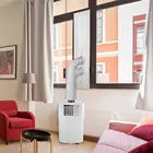 Уплотнительная салфетка для окон кондиционера, портативное устройство переменного тока, комплект для запечатывания окон, регулируемая Мобильная уплотнительная пластина для кондиционера