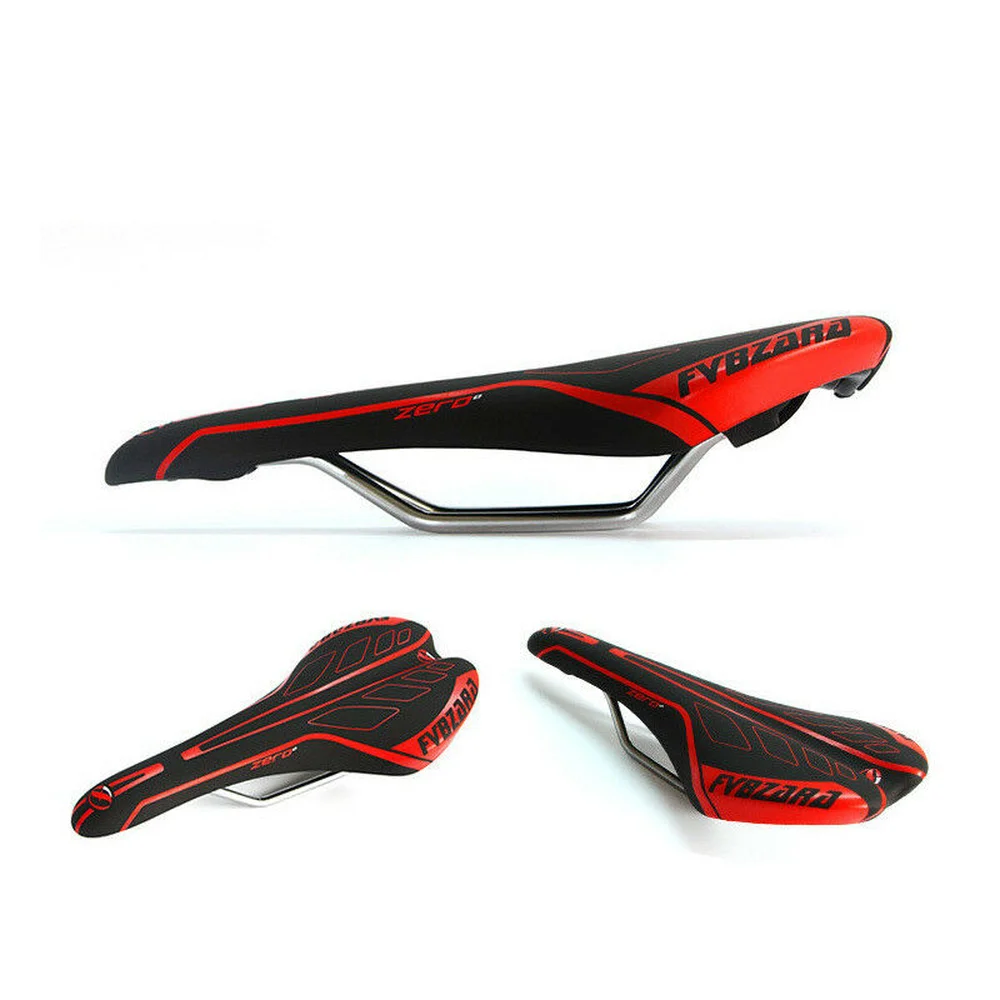 Bike Saddle Comfortable Shockproof Mountain MTB Gel Bicycle Cycling Seat Soft Pad Mountain Bicycle Saddle - Цвет: Красный