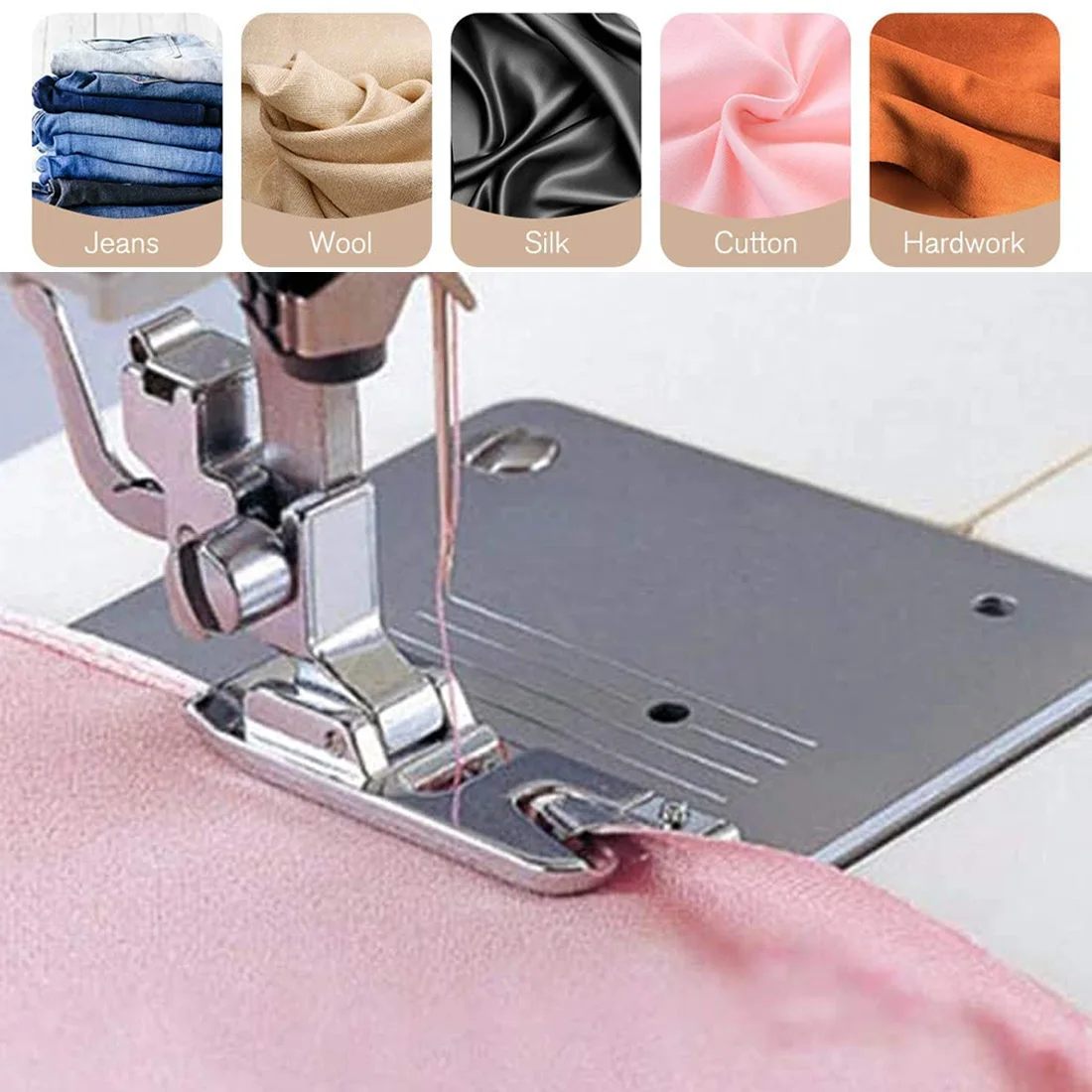 Электрическая швейная машина Singer домашний набор оверлочная прижимная лапка для