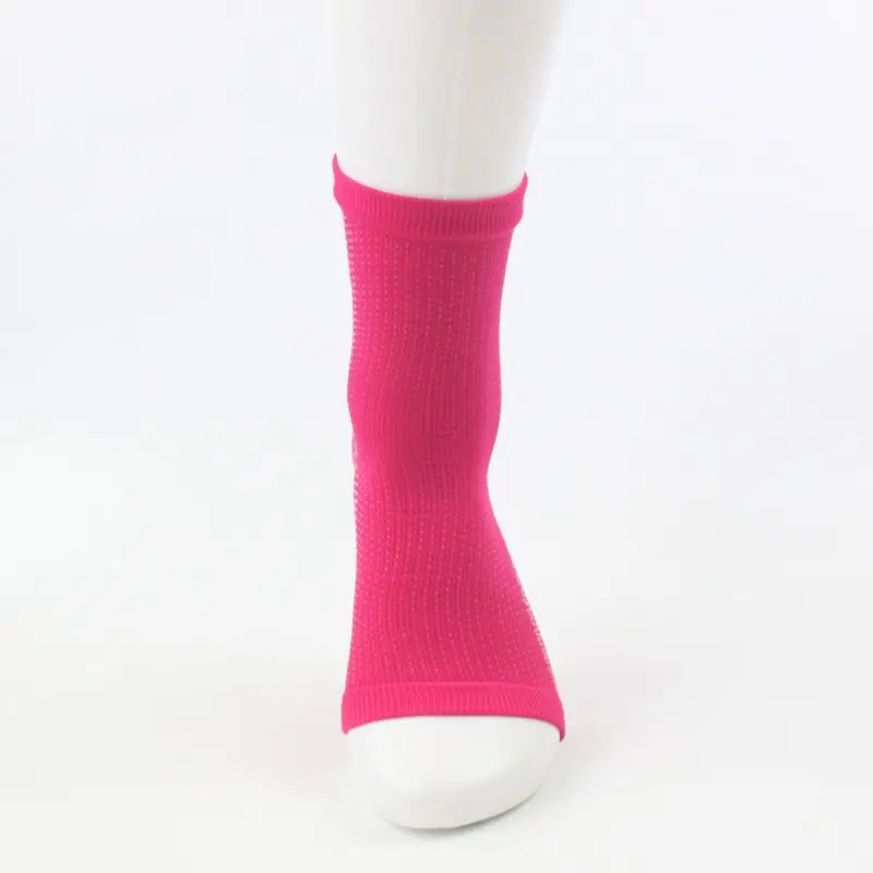 

2021 New Women Men Anti Fatigue Open Toe Pilates Compression Short Sports Socks Yoga Gym Fitness Ankle Sleeve Arch Support Pain
