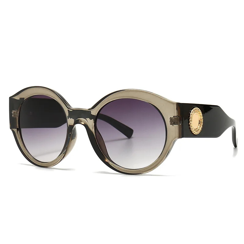 

2PCS Goggles for Motorcycle Decorated Round Sunglasses Vintage Sunglasses Motorcycle Accessories