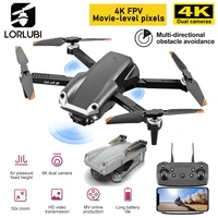 lorlubi z608 obstacle avoidance mini drone 4k hd camera profesional dron wifi fpv rc quadcopter toy gift for children k99max