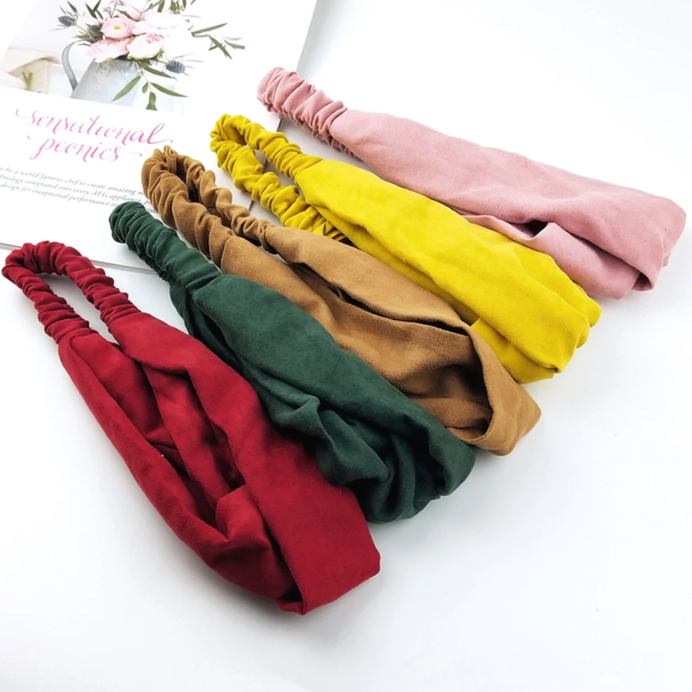 Мягкие повязки для волос с узлом |