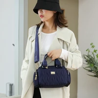 multi pocket lightweight waterproof nylon womens shoulder bag fashion brand handbags zipper ladies crossbody bag casual totes