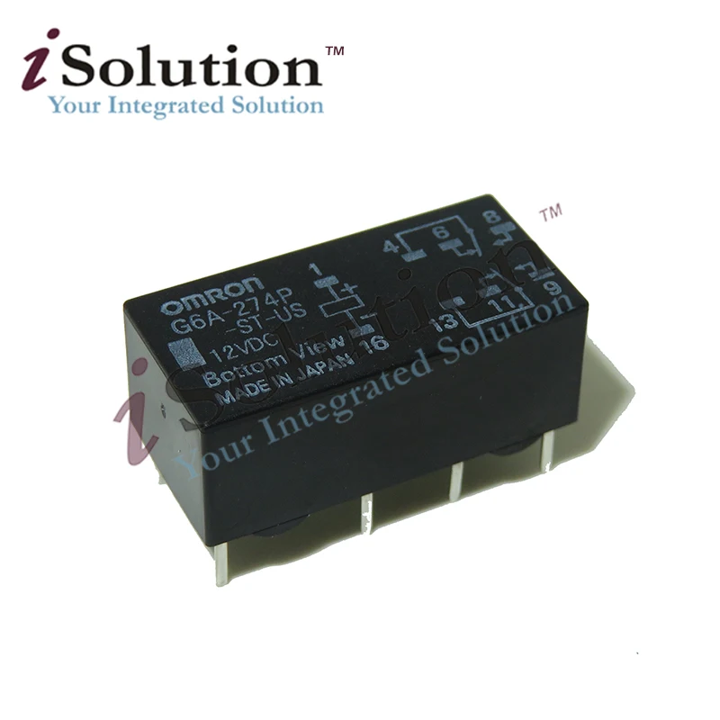 Оригинальное реле G6A-274P-ST-US-12VDC G6A-274P-ST-US-24VDC 2A 8-контактное мощности | Строительство