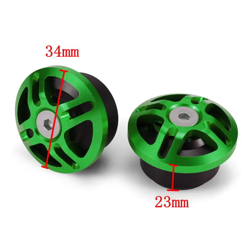 

1 Pair Motorcycle Accessories CNC Frame Screws Decorative Cover Fits For KAWASAKI NINJA250 NINJA400 2018 2019 NINJA 250 400 4 Co