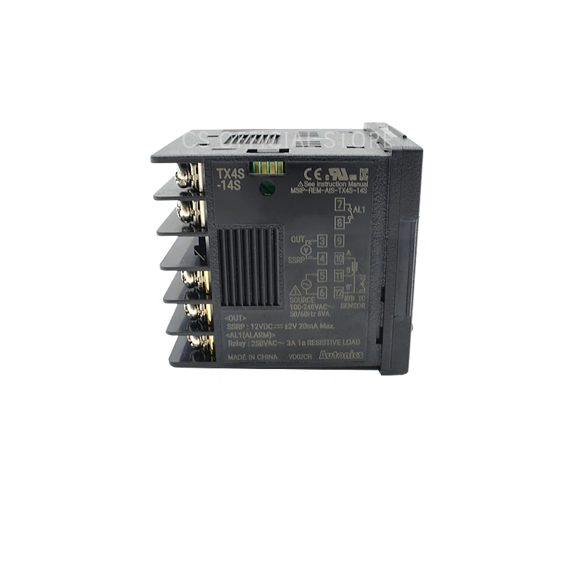 TX4S-14S Temperature Controller 1/16 DIN LCD Display 4 Digit PID Control SSR Drive Output 1 Alarm 100-240 VAC 50/60Hz |
