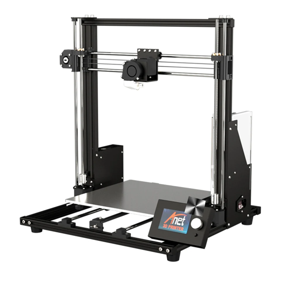 Обновленная версия 300*300*350 мм Impressora 3d принтер A8 Plus Anet DIY 3d принтер комплект с Micro SD картой USB разъем