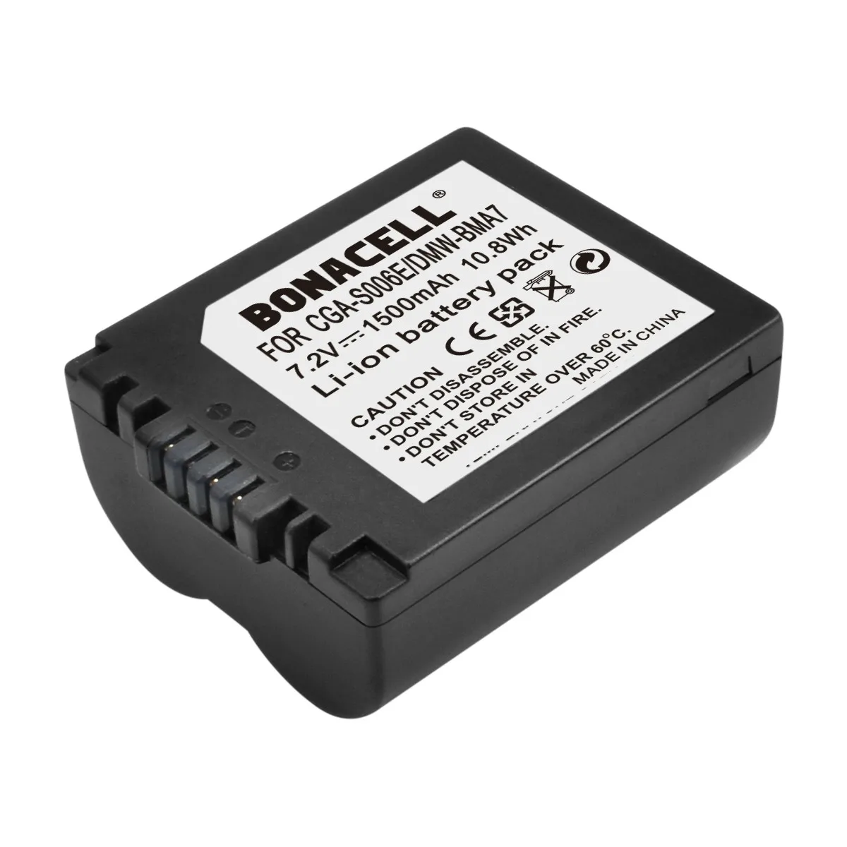 Bonadget 1500 мА/ч CGA S006 CGR S006E S006A DMW BMA7/USB кабель для Panasonic Lumix DMC FZ7 FZ8 FZ18 FZ28 FZ50 FZ30 Камера