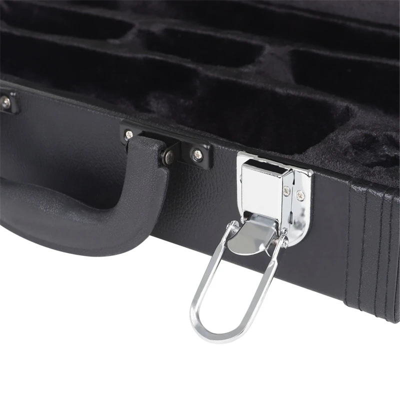 

Black Foam Padded Thicken Oxford Cloth Sotrage Bag Clarinet Box Case A69C