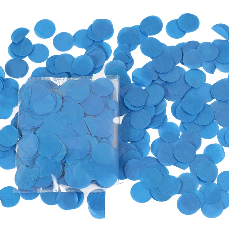 dark blue 500 г/1 кг 2,5 см круглые шары конфетти цвета: золотистый, серебристый цвета розового золота Фольга Mulit Цвета Пол раскрыть одежда для свадьбы, дня рождения украшения - Цвет: dark blue