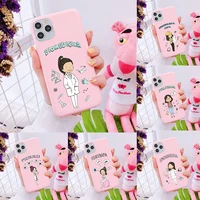social services psychology doctors nurse medicina candy pink phone cover for iphone 11 12 13 pro xs max x xr 6s 7 8 plus 13mini