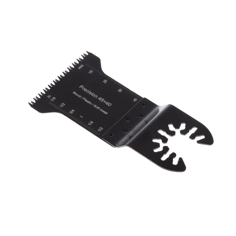 

1 pc 45mm Quick Release HCS Black Oscillating Multitool Japanese Teeth Saw Blade