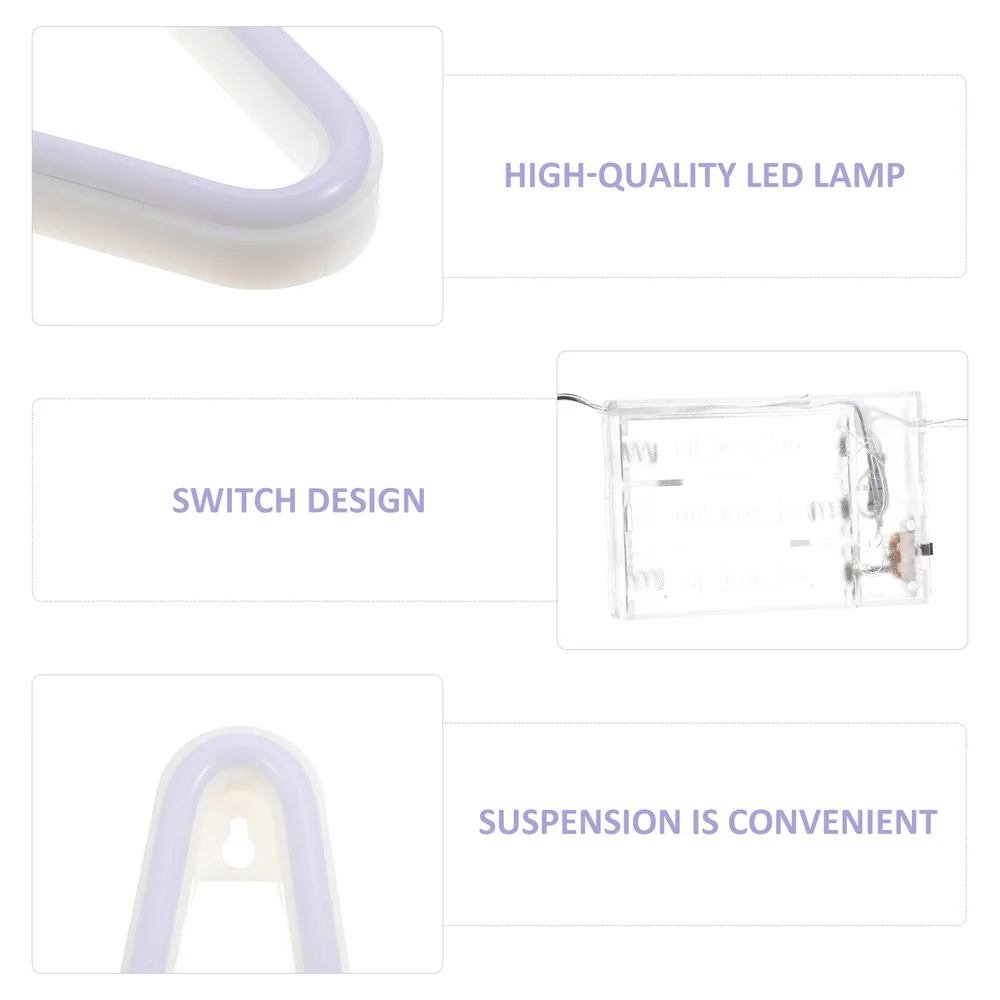 

1pc Festival Wedding Party Neon Light Creative LED Light Scene Adornment